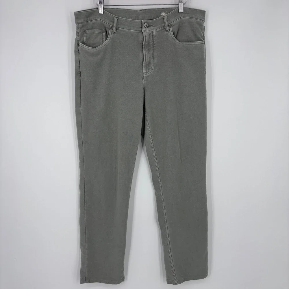 Faherty Stretch Terry 5-Pocket Pants Mens 36x28 